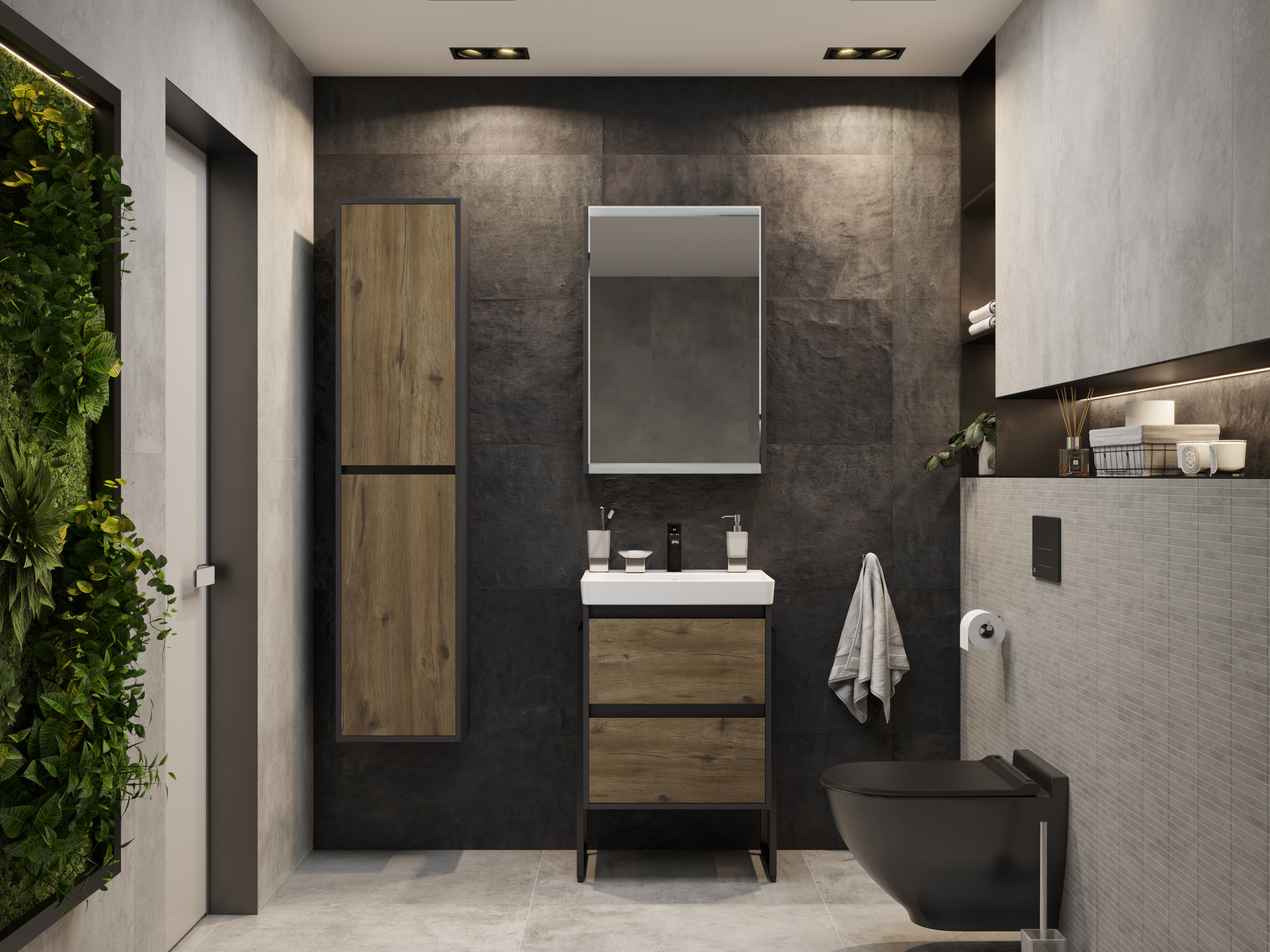 Унитаз подвесной STWORKI Rotenburg SWH52 безободковый HRKA052N5VP0B7SZ0 - 6