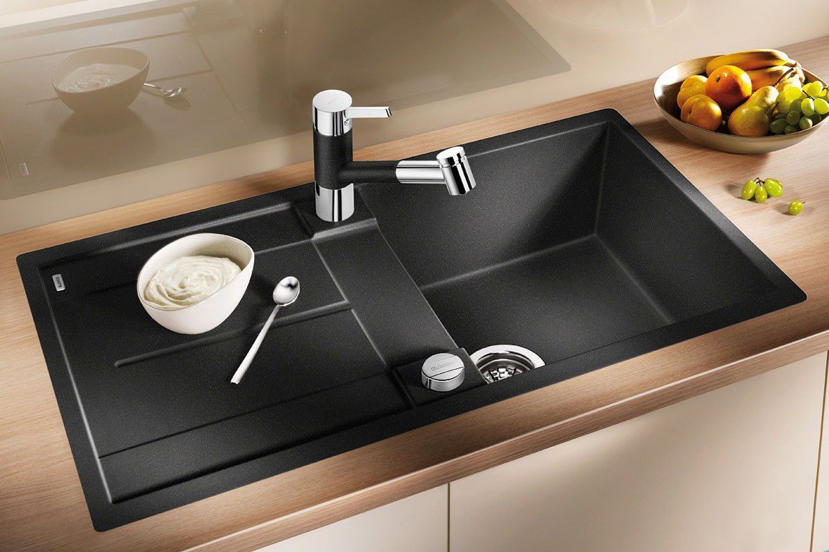 Мойка из гранита Blanco Metra черный  513044 - 1