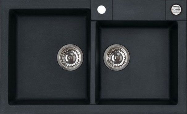 Мойка кухонная Alveus Rock Granital 90 carbon 1090965 - 0