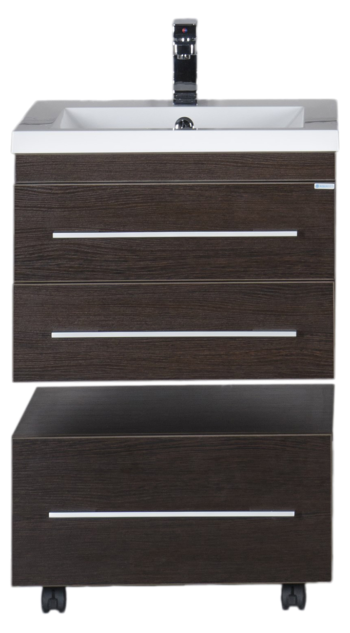 Тумба Aquanet Нота 58 подкатная венге 00170744 - 10
