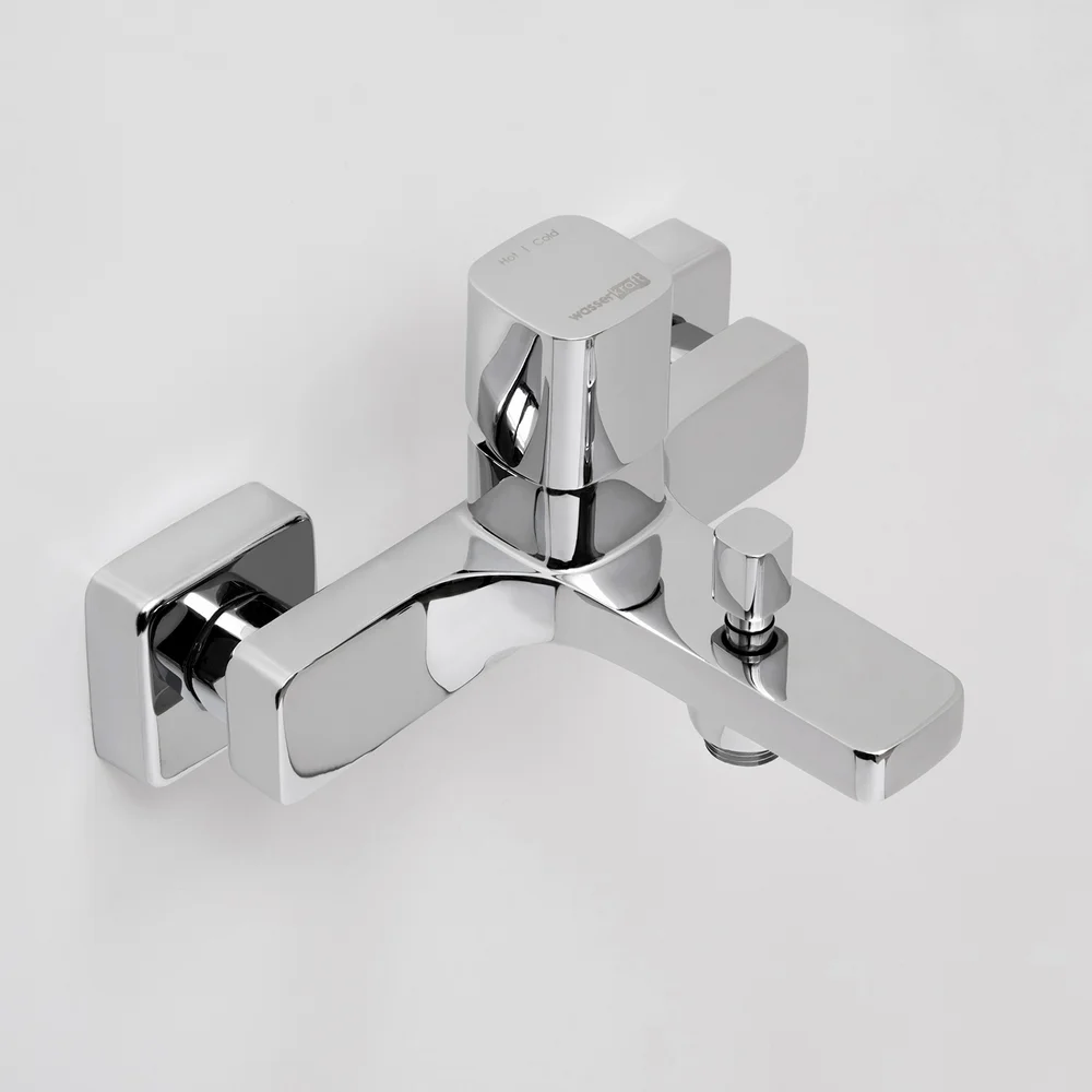 Смеситель для ванны с душем Wasserkraft Naab хром 8601 - 2