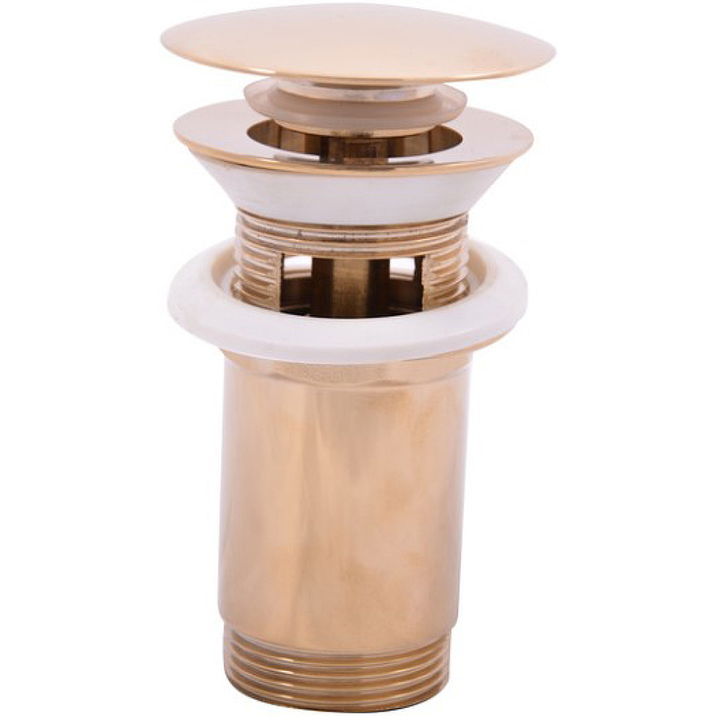 Донный клапан для раковины Rav Slezak золото MD0484Z - 0