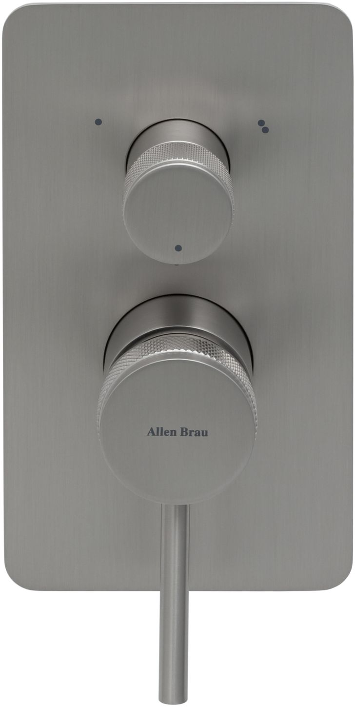 Смеситель для ванны с душем Allen Brau Priority сталь матовый 5.31A11-BN - 3