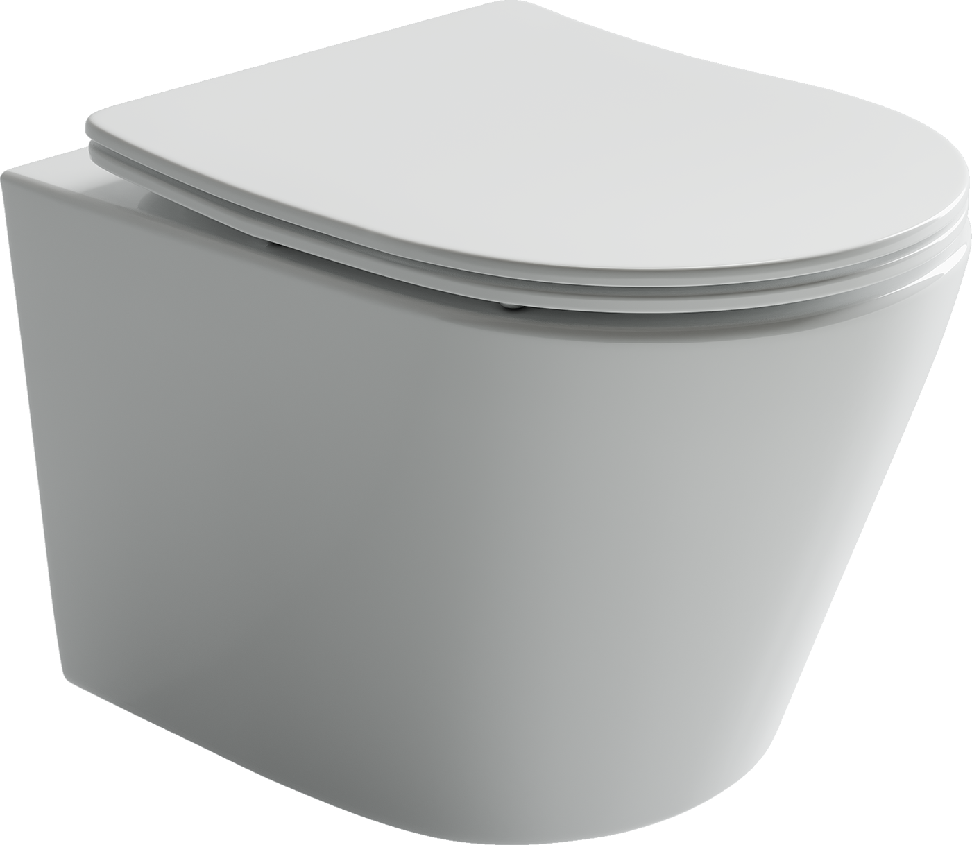 Унитаз подвесной Ceramica Nova Balearica Rimless CN6000 белый - 0