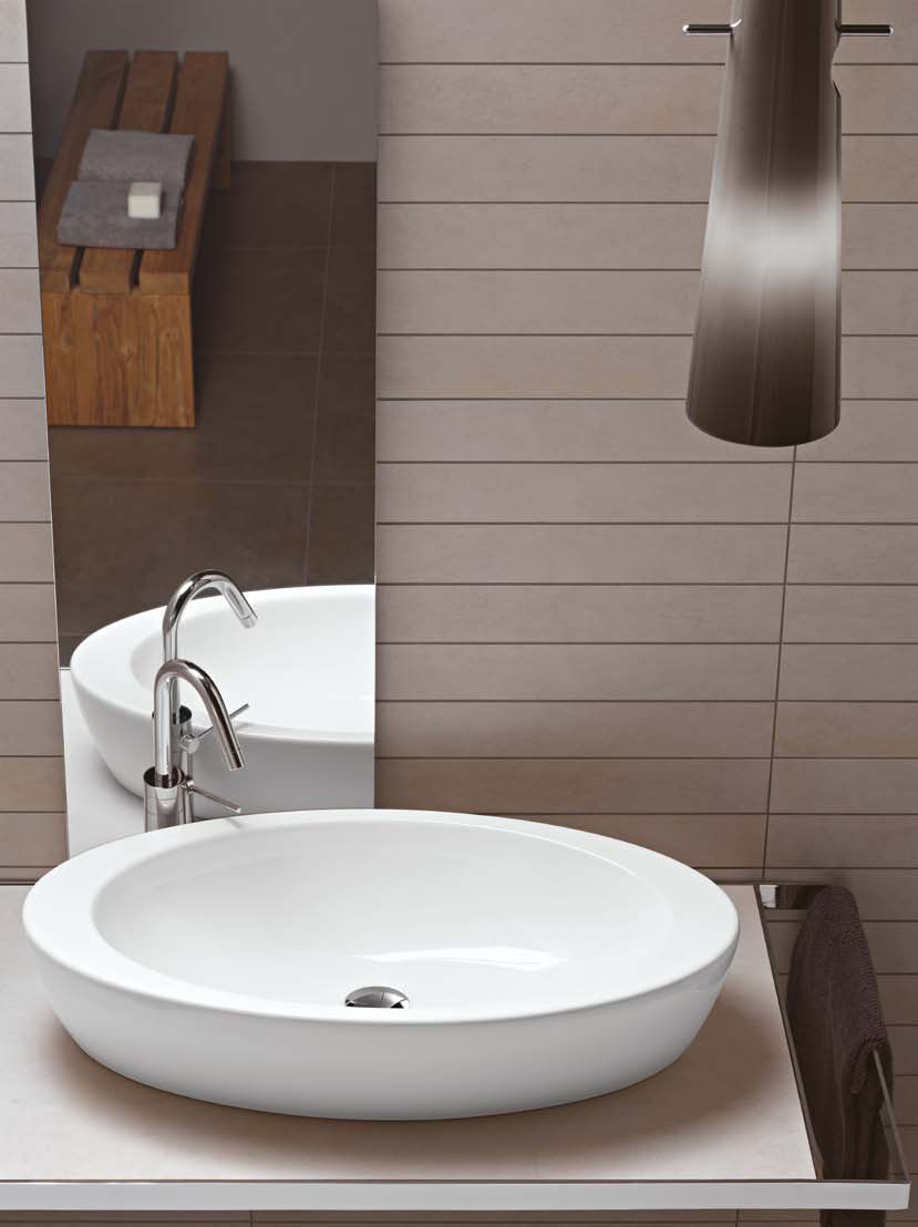 Накладная раковина Hatria Nido  Y0R201 - 1