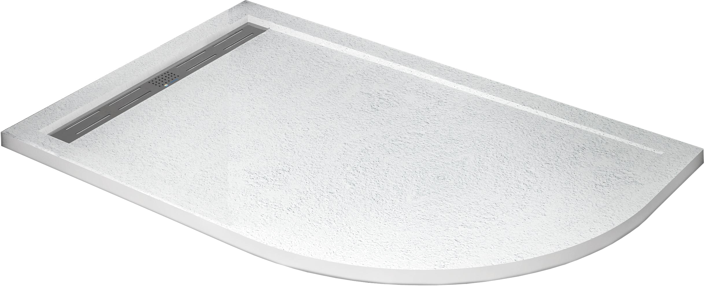 Поддон для душа Cezares Tray R550 120х90 см искусственный мрамор, L TRAY-AS-RH-120/90-550-30-W-L - 0