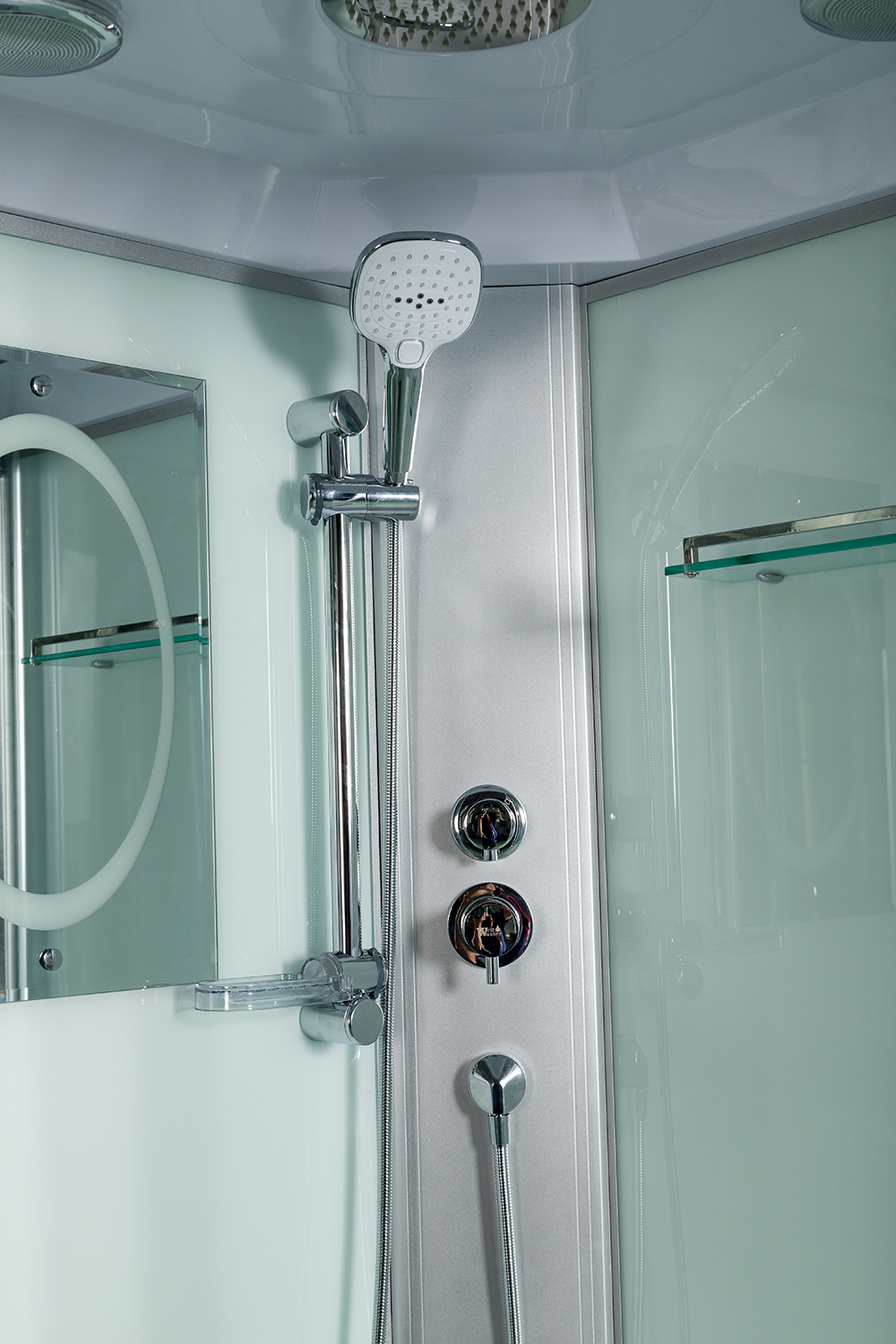 Душевая кабина Weltwasser WW500 Werra 802 80х80 хром  10000003225 - 4