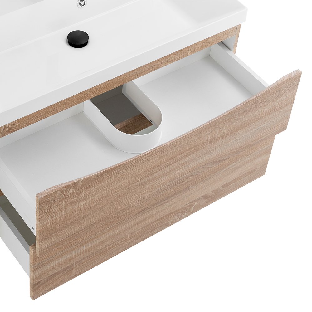 Комплект мебели Belbagno Marino 80 светлое дерево - 13