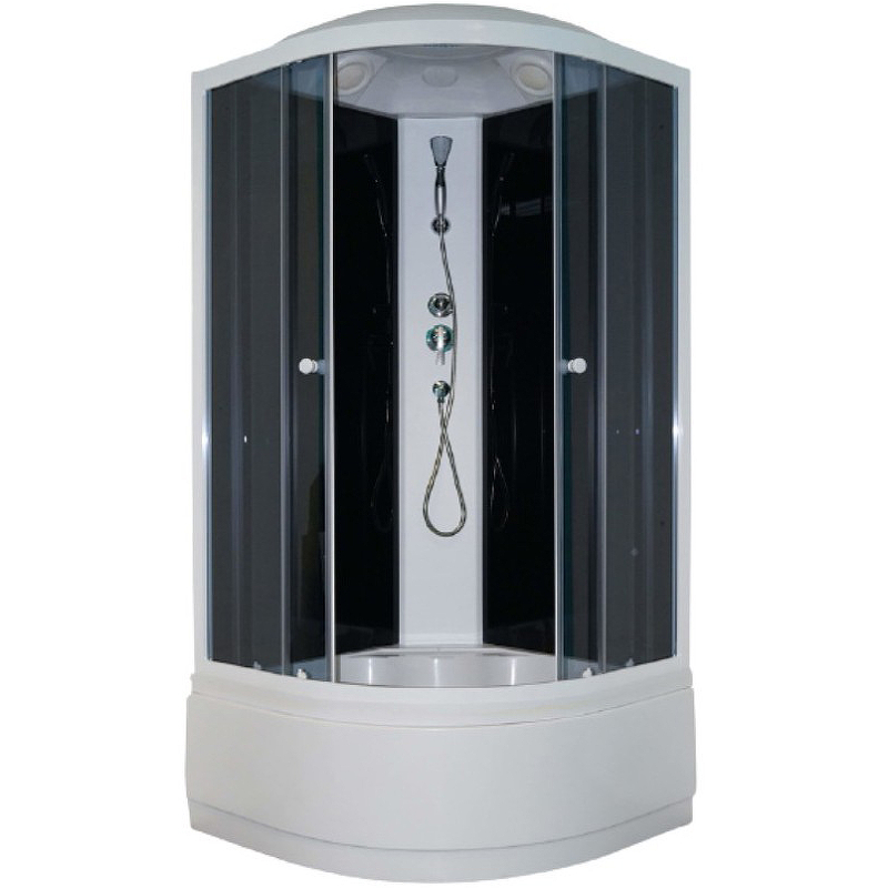 Душевая кабина Parly Classic 100х100 белая стекло тонированное EC1021 - 0