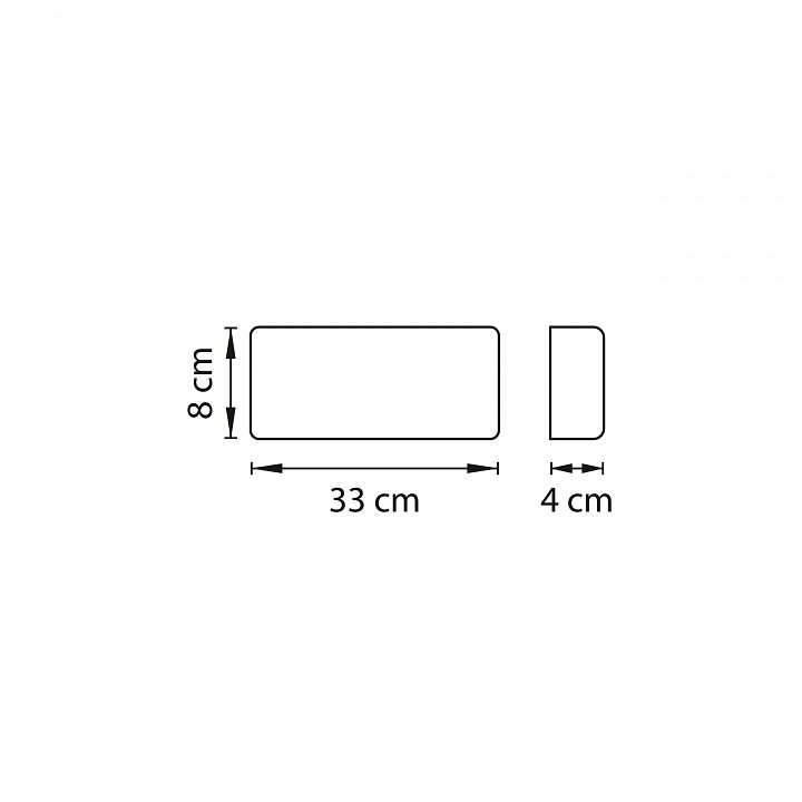 Настенный светодиодный светильник Lightstar Fiume 810516 - 1