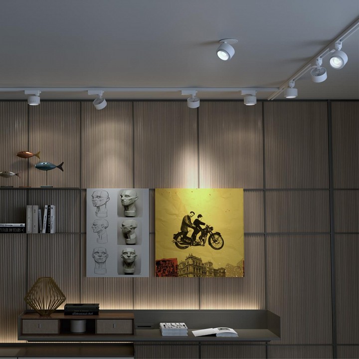 Трековый светодиодный светильник Novotech Port Eddy 358943 - 3