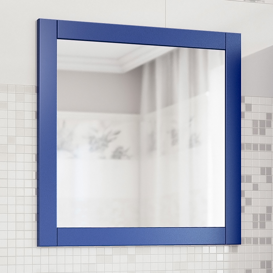 Мебель для ванной Sanflor Ванесса 75 подвесная, индиго - 5