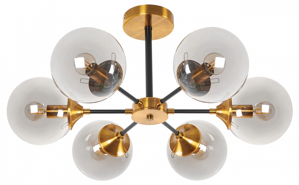 Люстра на штанге MyFar Fisher MR1741-6C - 0