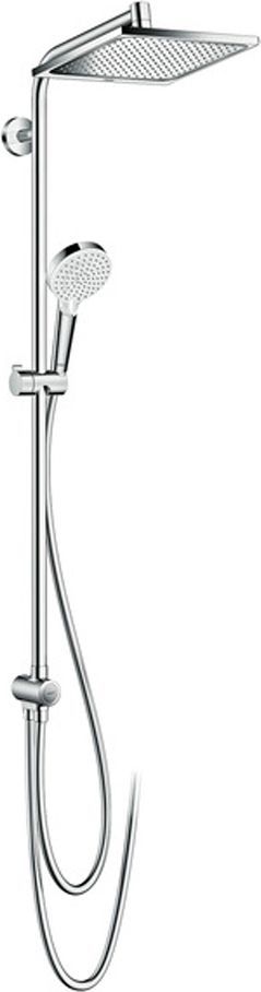 Душевая стойка Hansgrohe Crometta E 240 1jet Showerpipe Reno EcoSm 27289000 9 л - 1