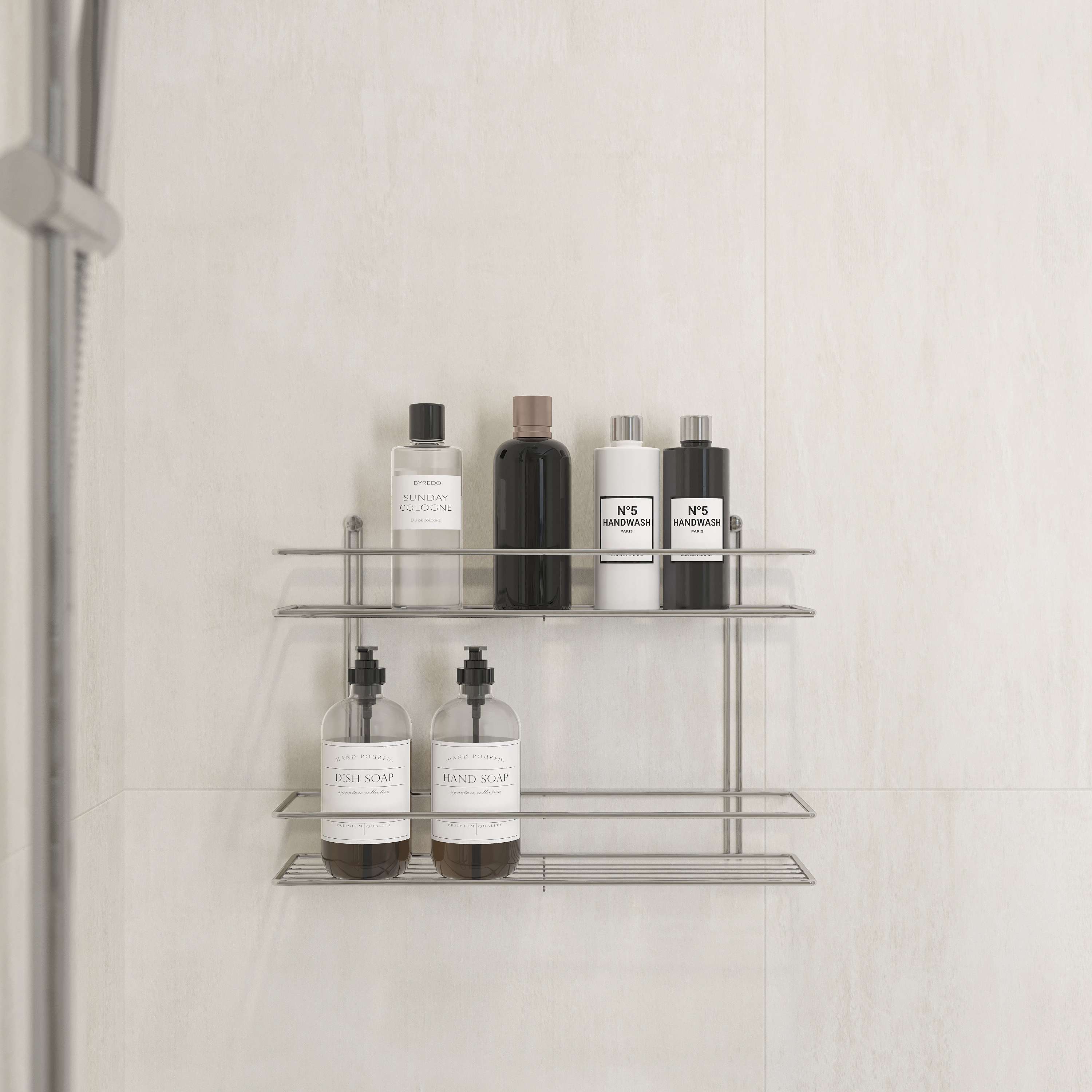 Полка DIWO Смоленск П16101 хром - 1