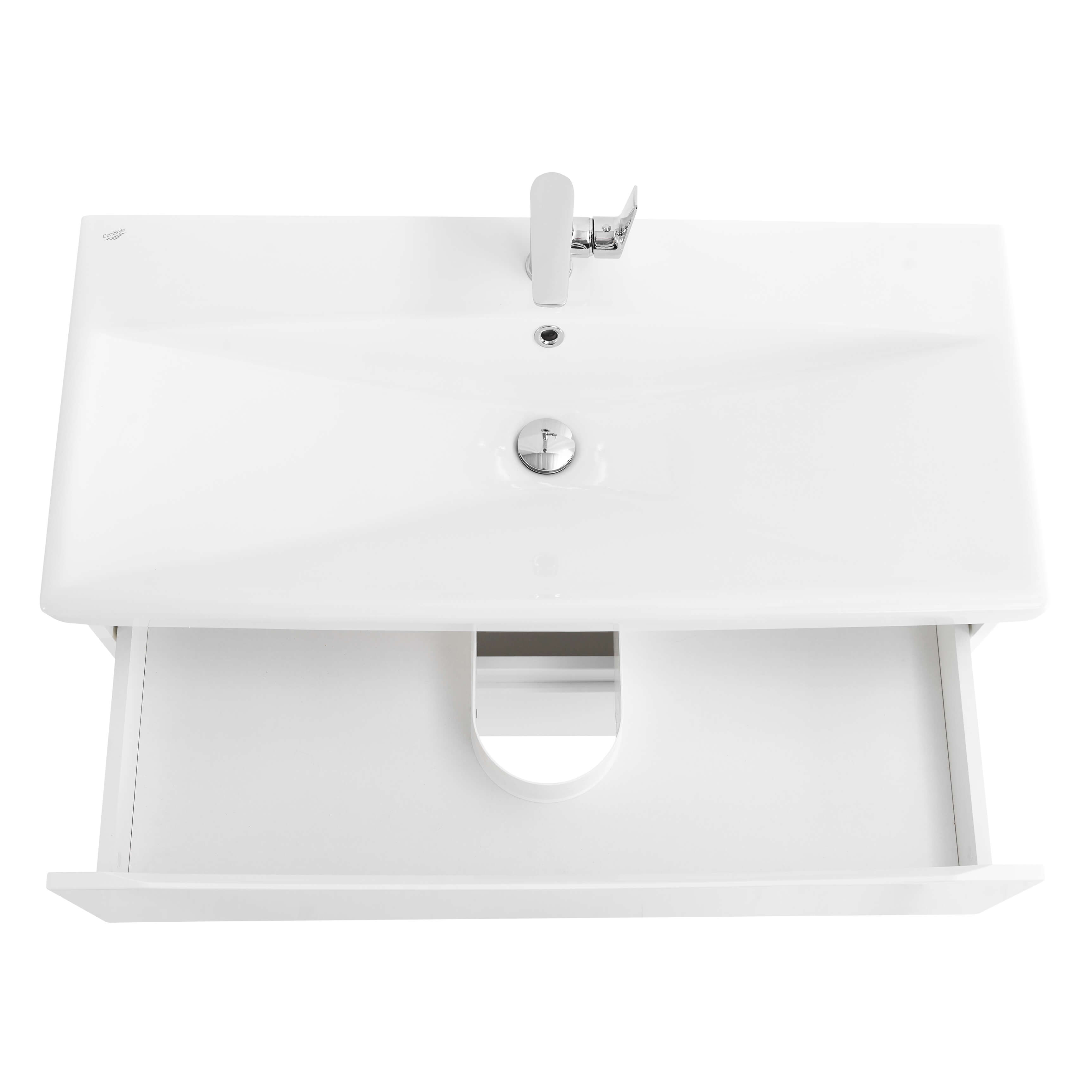 Комплект мебели BelBagno Marino-Cer 90 белый - 4