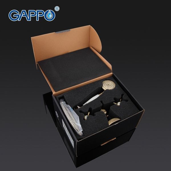 Смеситель для ванны с переключателем в корпусе бронза G3263-4 - 5