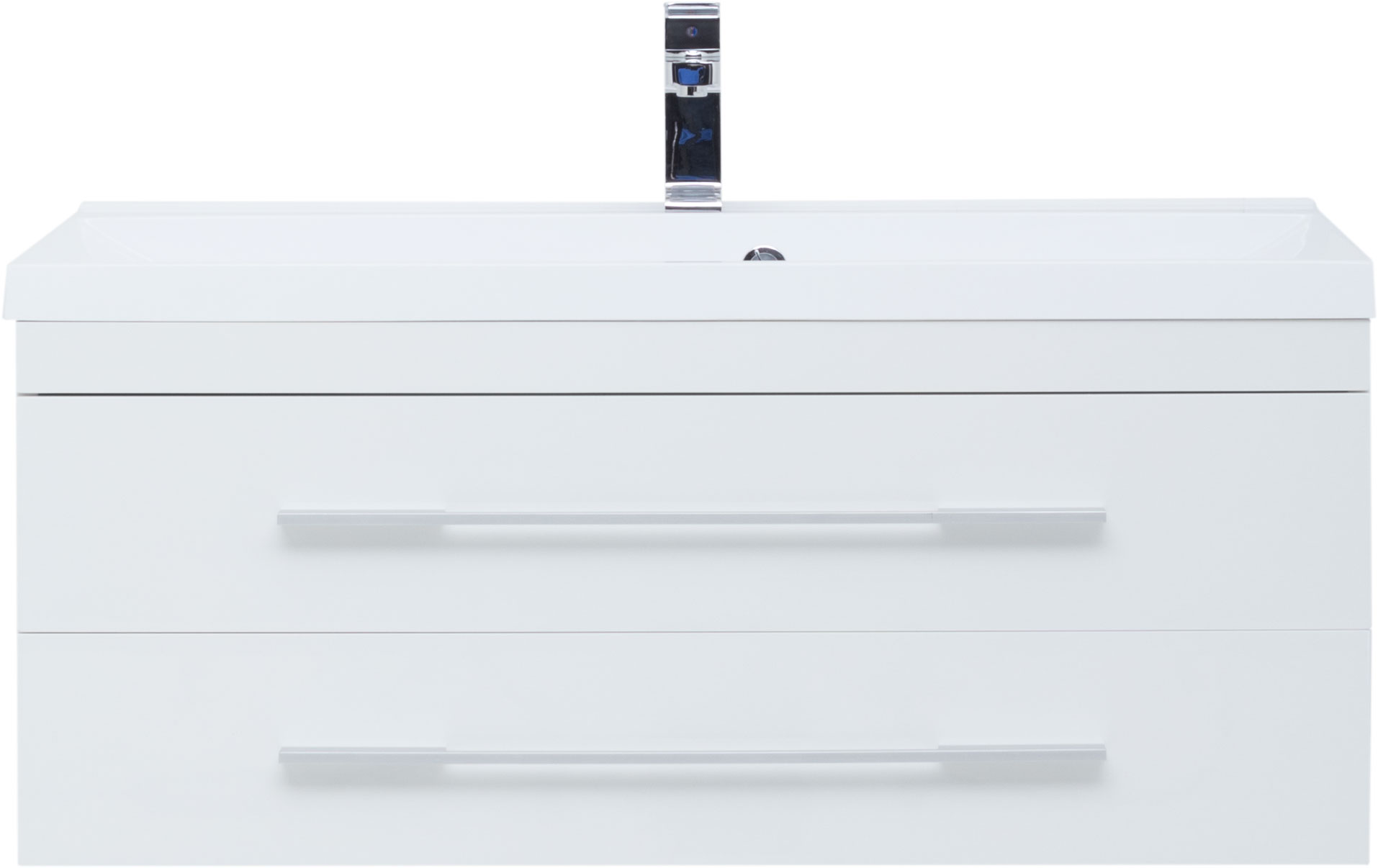 Тумба с раковиной Aquanet Нота 100 белая - 2