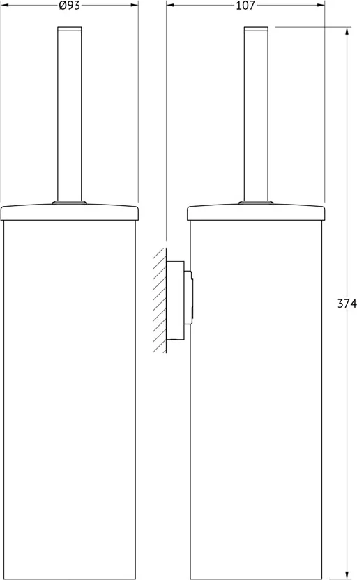 Ёршик для унитаза Artwelle Harmonie  HAR 053 - 1