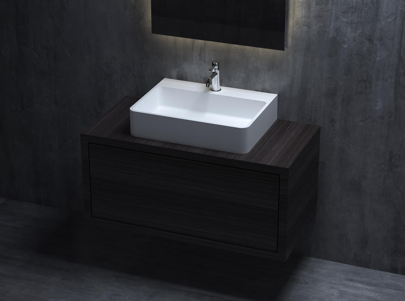 Раковина Salini Ottavia 1103201M S-Stone, матовый - 0