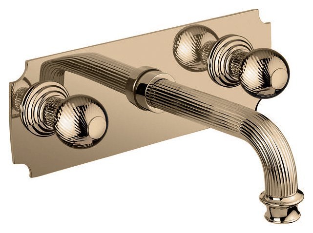 Смеситель для раковины Cezares OLIMP золото 24 карат  OLIMP-BLS2-03/24-O - 8