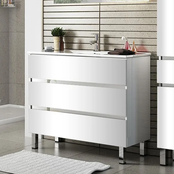 Тумба под раковину Sanvit Кубэ-3 70 белый глянец kkube3070w - 0