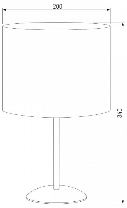 Настольная лампа декоративная TK Lighting Tercino 5278 Tercino Blue - 1