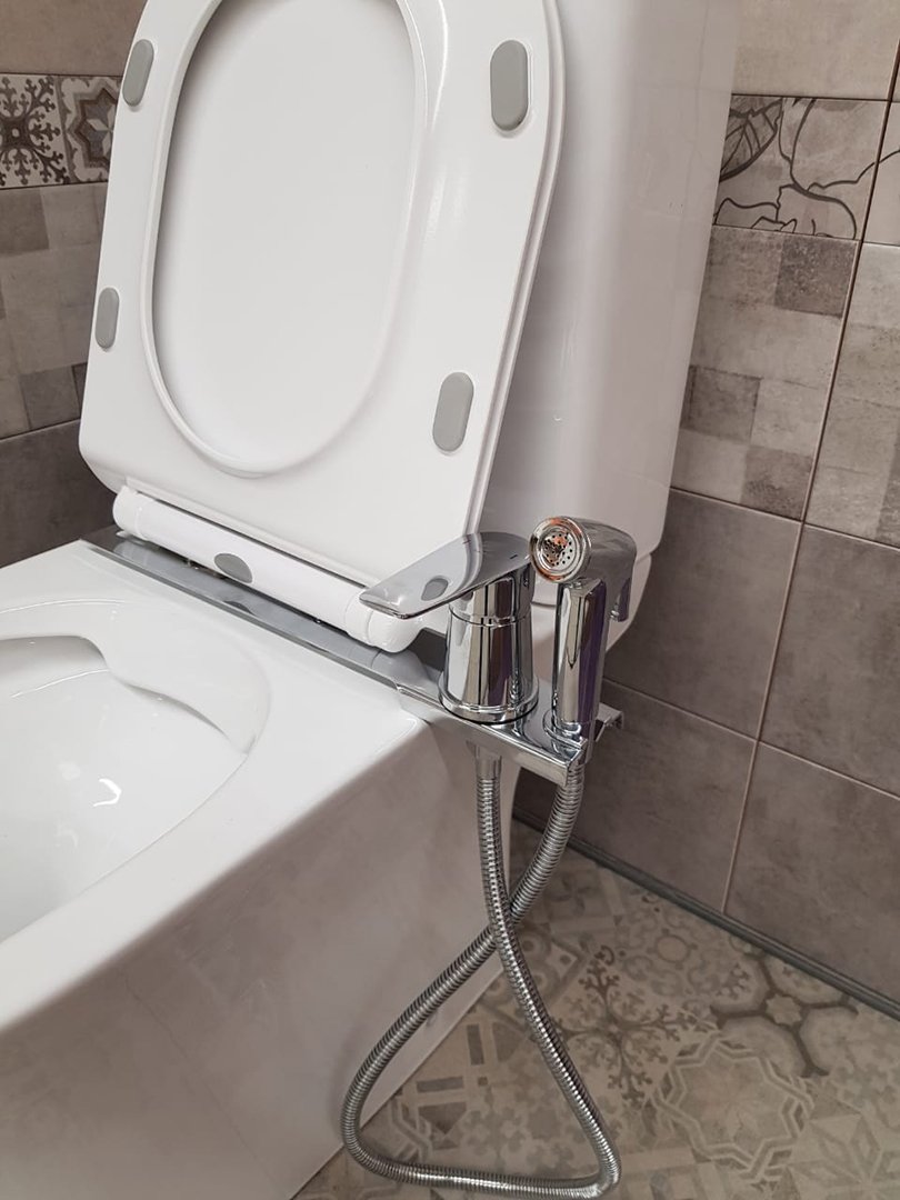 Гигиенический душ Orange Sofi со смесителем, для установки на унитаз M43-831cr - 1