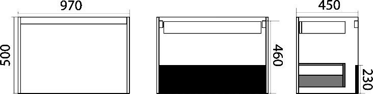 Мебель для ванной Misty Даллас 100 подвесная, светлое дерево 641259 - 5