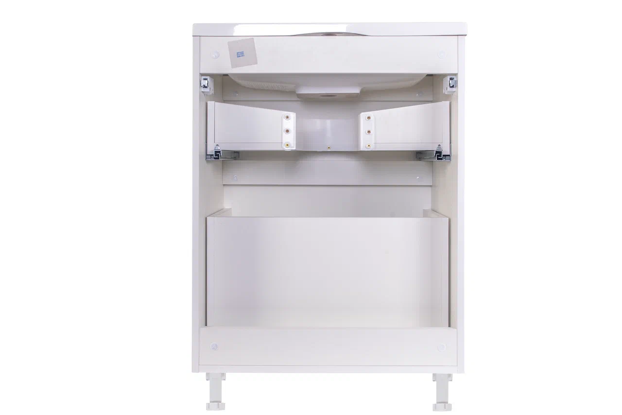 Тумба под раковину Style Line Бергамо 60 Люкс Plus, белый  СС-00002307 - 3