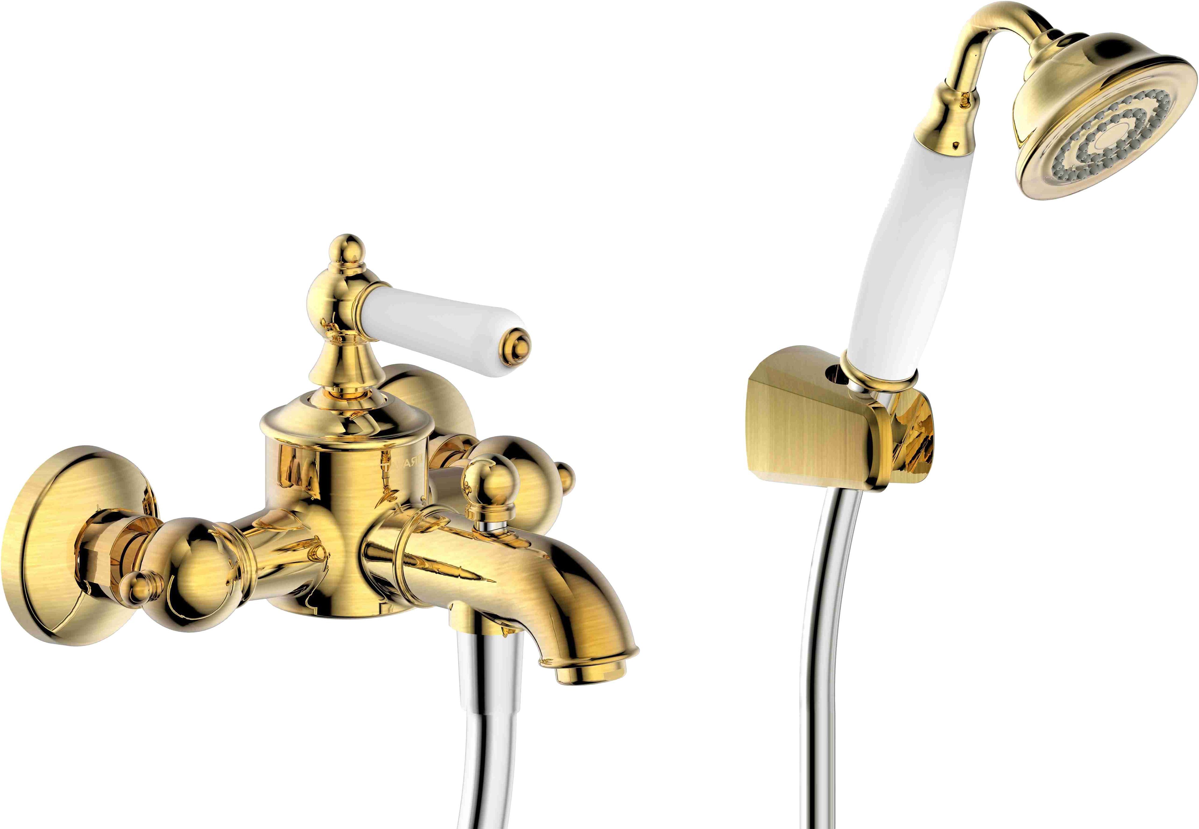 Смеситель Bravat Art F675109U-B1-RUS для ванны с душем - 0