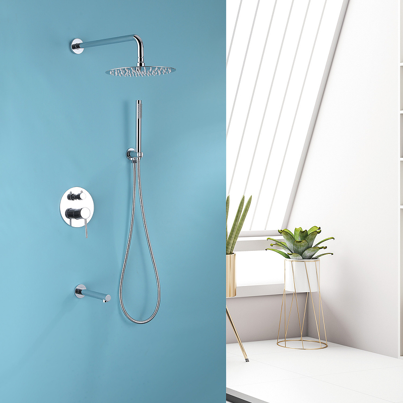 Душевая система Abber Emotion хром  AF8817 - 1