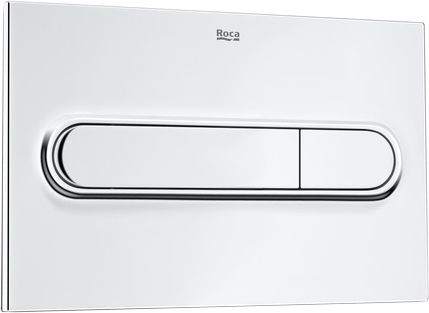 Кнопка смыва Roca PL1 Dual хром 890095001 - 0