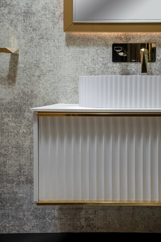 Раковина накладная Armadi Art Canale 50 белый матовый 878-WM - 3