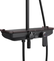 Душевая стойка Lemark Tropic LM7012BL черная - 2