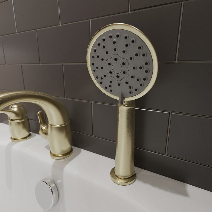 Смеситель Iddis Oldie OLDBR30i07 на борт ванны - 2