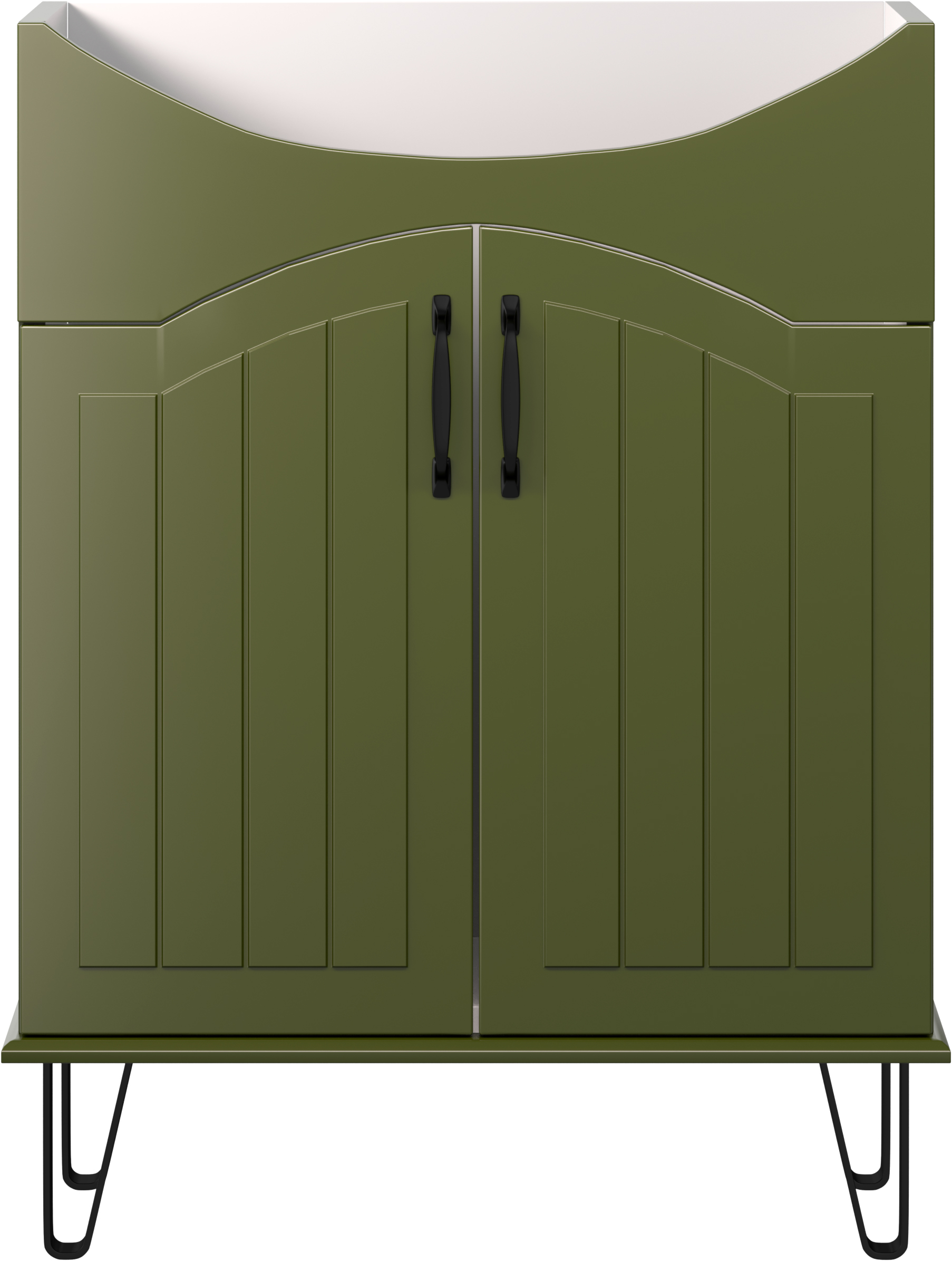 Тумба с раковиной DIWO Сочи 65 зеленая 564065 - 6