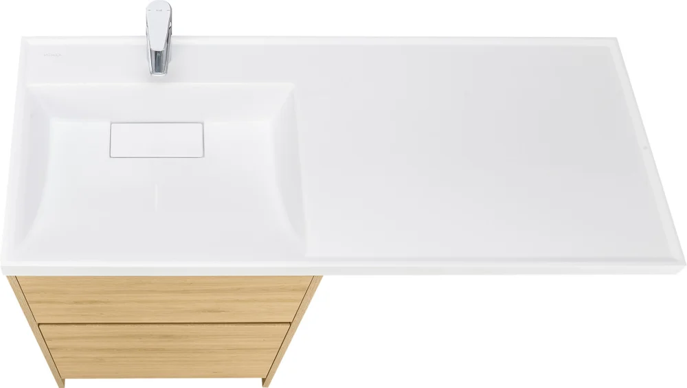 Комплект мебели Aquaton Лондри 60 светлое дерево - 5