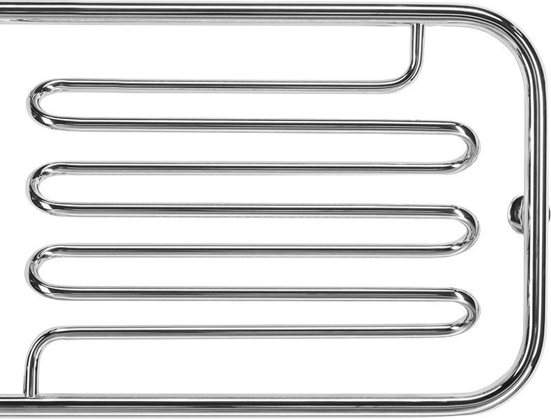 Водяной полотенцесушитель Terminus Фокстрот Лиана 500х700 Хром 4620768880995 - 0