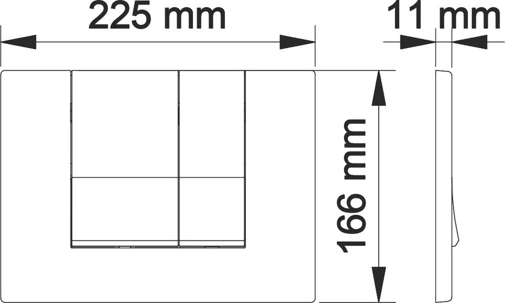 Система инсталляции для унитазов Berges Wasserhaus Novum 040242 с кнопкой смыва, матовый хром - 6