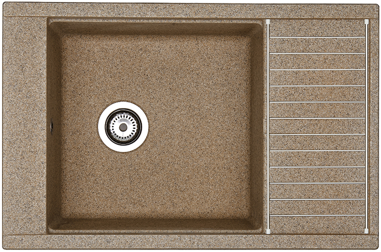 Мойка кухонная AQUATON Делия 78 терракотовая 1A715132DE270 - 3