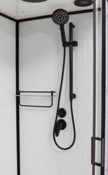 Душевая кабина Frank F411L Black левосторонняя 114114 - 6