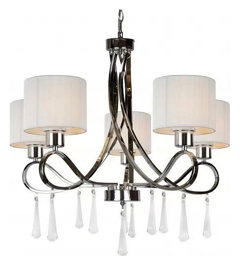 Подвесная люстра iLamp Bella RM1029/5CR - 0