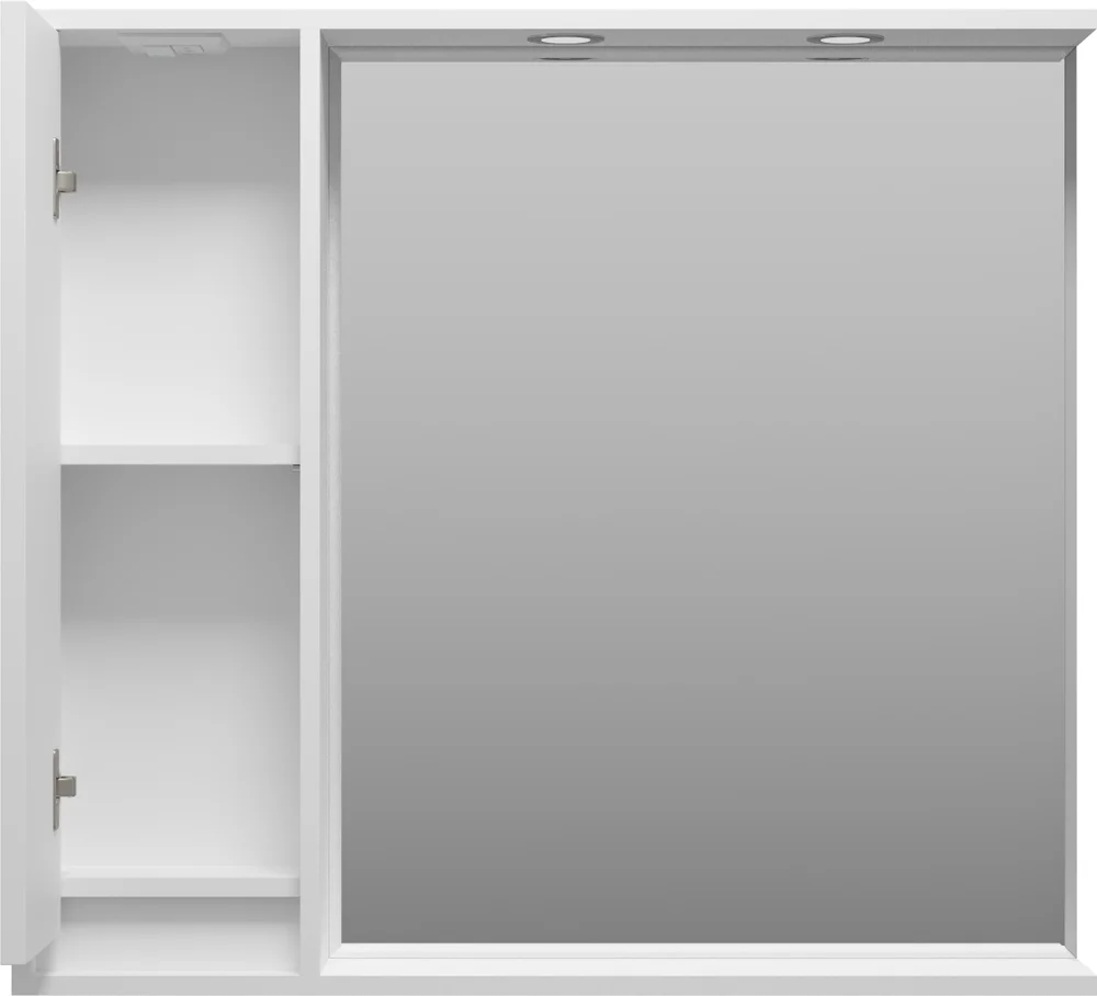 Зеркало Brevita Balaton 90 L, белое  BAL-04090-01-Л - 2