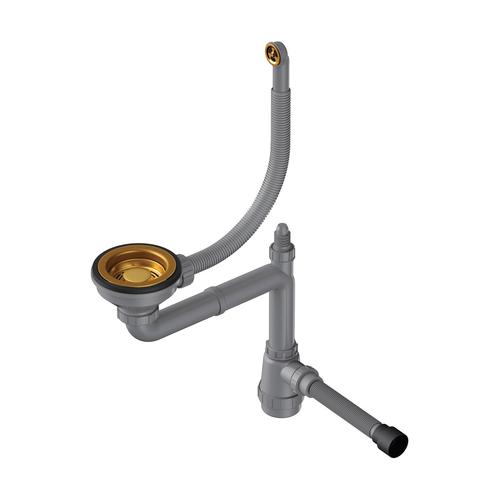 Сифон для кухонной мойки Omoikiri античная латунь  4956487 - 0
