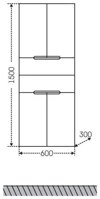 Комплект мебели Санта Лондон 50 белый - 10