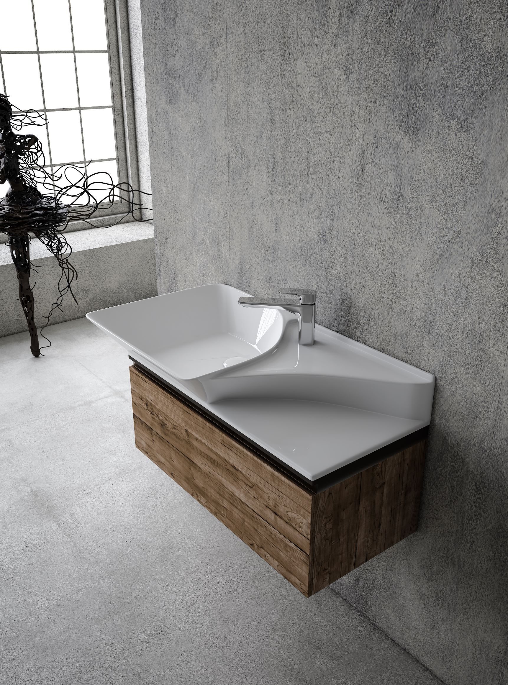 Раковина STWORKI 80 3080-KL - 1