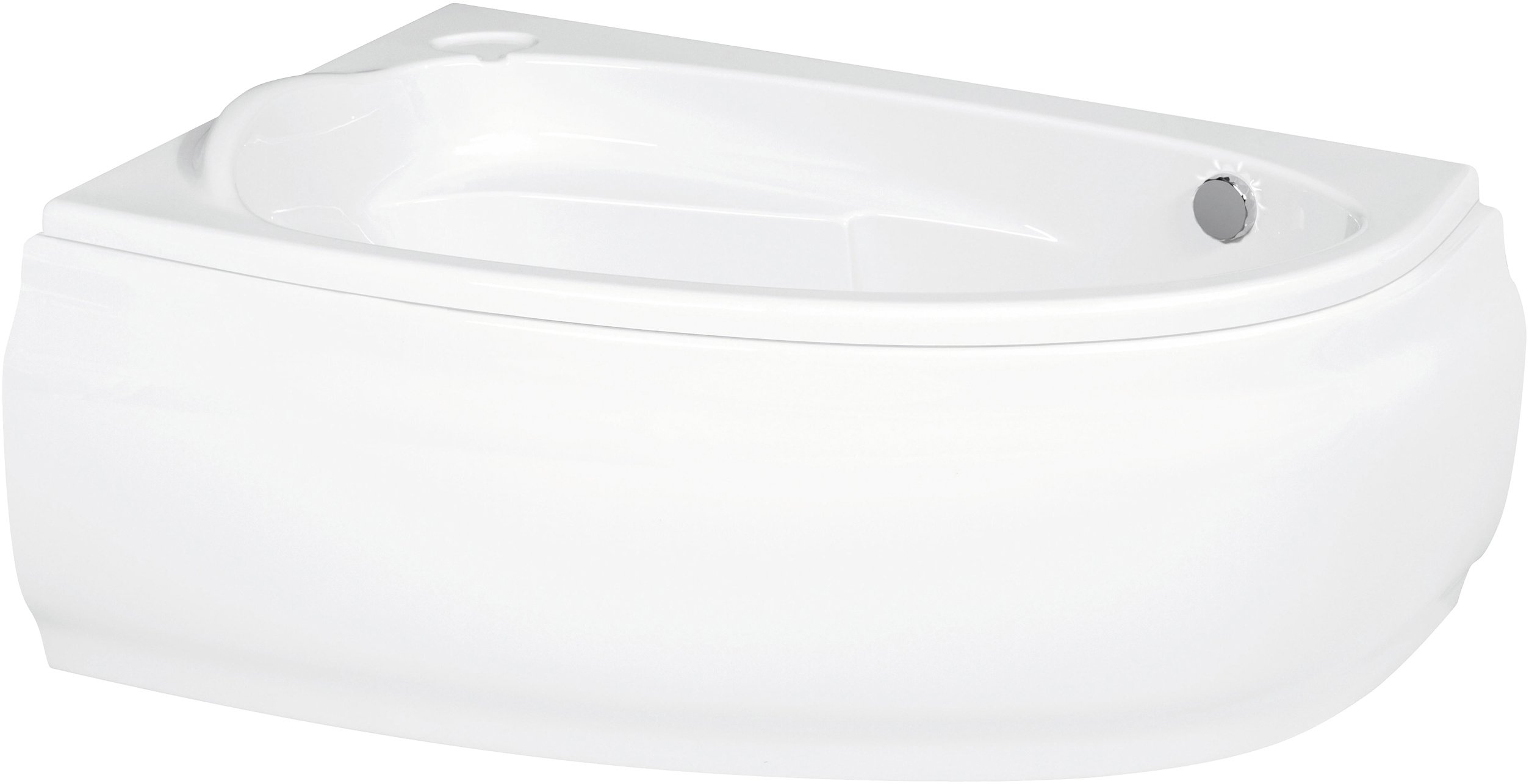 Акриловая ванна Cersanit Joanna 160 R ультра белый 63339 - 9