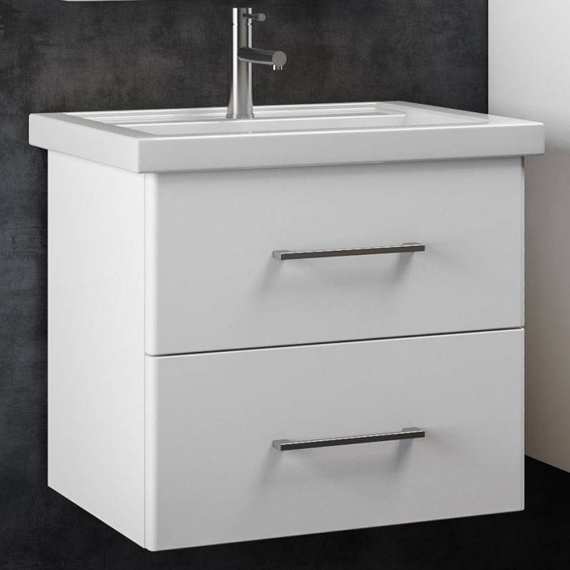 Тумба под раковину Opadiris Арабеско 60 белая Z0000010901 - 0