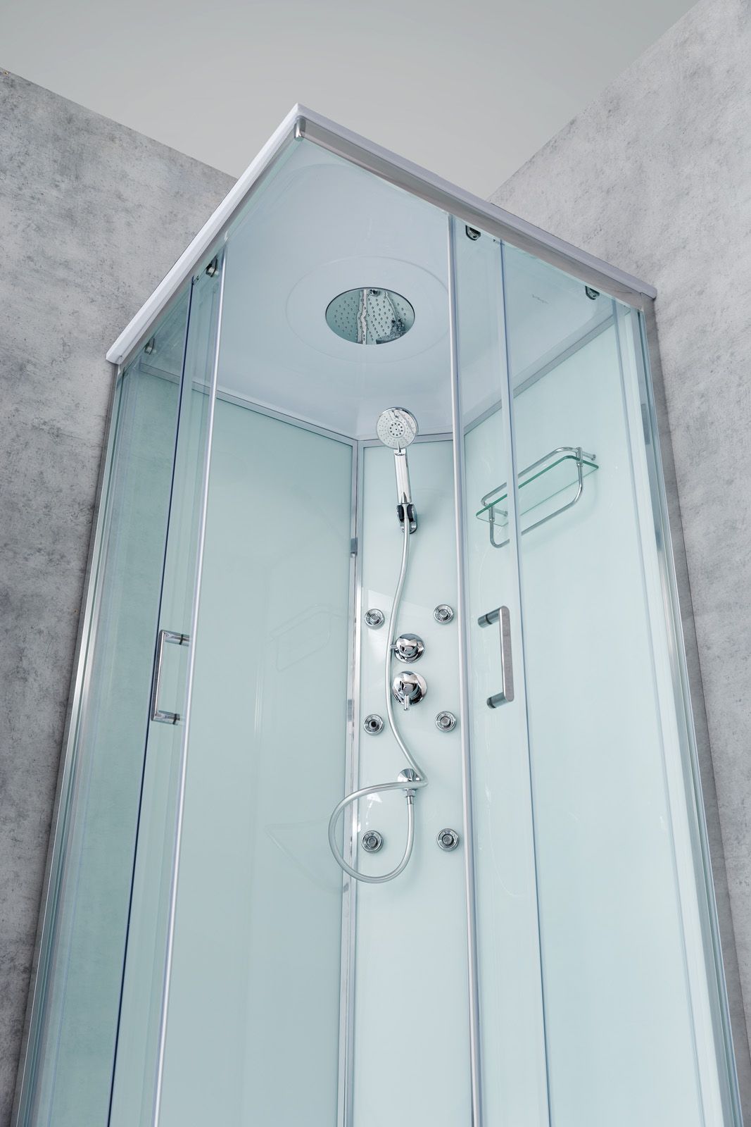 Душевая кабина BelBagno Uno Cab A 2 90 C Cr TOP UNO-CAB-A-2-90-C-Cr-TOP - 2